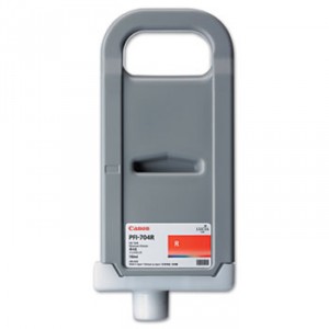 3867b001aa (Pfi-704) Ink, 700ml, Red