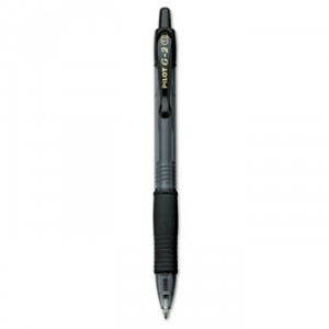 G2 Premium Retractable Gel Ink Pen, Refillable, Black Ink, Bold, Dozen
