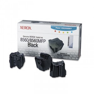 108R00726 Solid Ink Stick, 3400 Page-Yield, 3/Box, Black