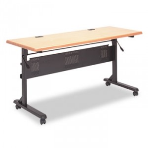 Flipper Training Table Base, Flipping L-Leg, 60w X 24d X 29-1/2h, Black