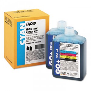 22001200 Ink, 2/Pack, Cyan