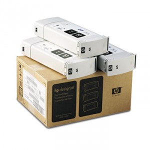 C5072a (Hp 83) Ink, 1312 Page-Yield, 3/Pack, Black