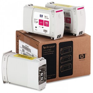 C5084a (Hp 90) Ink, 3/Pack, Magenta