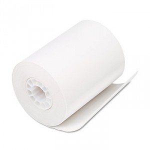 Single Ply Thermal Cash Register/POS Rolls, 2 1/4" x 80 ft., White, 50/Ctn