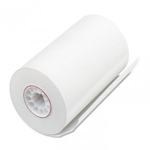 Single Ply Thermal Cash Register/POS Rolls, 3 1/8" x 90 ft., White, 72/Ctn
