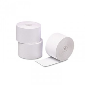 Single Ply Thermal Cash Register/POS Rolls, 2 5/16" x 356 ft., White, 24/Ctn