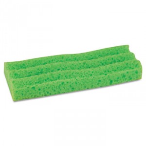Sponge Mop Head Refill, 9", Green
