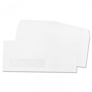 Laser & Inkjet Envelope, Window, Side, #10, White, 500/Box