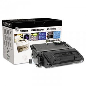 42xbio Bioblack Compatible Reman High-Yield Toner, 20,000 Page Yield, Black