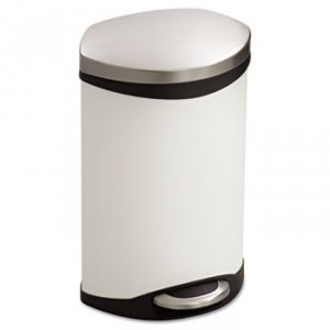 Step-On Medical Receptacle, 3gal, White