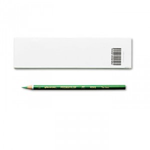 Premier Colored Pencil, True Green Lead/Barrel, Dozen