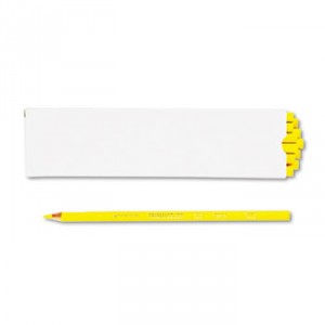 Premier Colored Pencil, Canary Yellow Lead/Barrel, Dozen