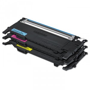 CLTP407A Toner, Cyan/Magenta/Yellow, 3/Box