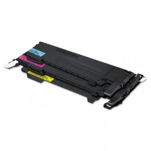 CLTP407C Toner, Black/Cyan/Magenta/Yellow, 4/Box