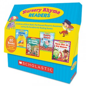Nursey Rhyme Readers, 60 books, teaching guide, PreK-1
