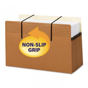 Secure Pocket, Redrope, 5 1/4 Inch Exp, Legal, 10/Box