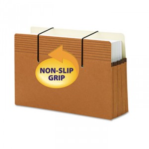 Secure Pocket, Redrope, 3 1/2 Inch Exp, Legal Size, 25/Box