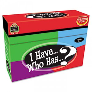 I Have Who Has Game, Grades 2-3, Class Play, 37 Cards/Game, 148/Box