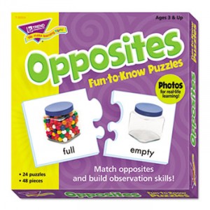 Fun to Know Puzzles, Opposites
