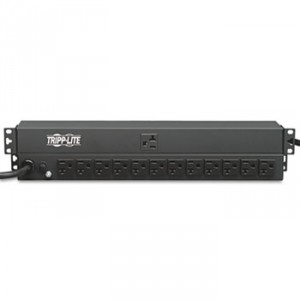 PDU1220 Single Phase Basic PDU 20A 120V 1U RM 13 Outlet 5-15/20R 15ft Cord