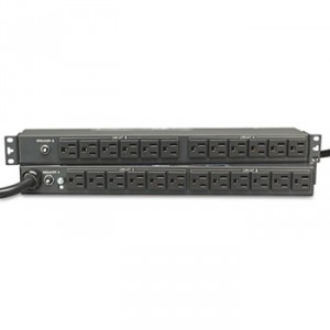 PDU2430 Single Phase Basic PDU 30A 120V 1U RM 24 Outlet 5-15R