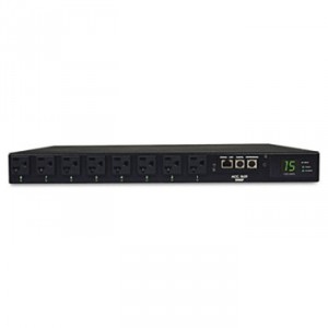 PDUMH15ATNET Auto Transfer Switch Switched PDU 15A 120V 1URM 8 Outlet 5-15R