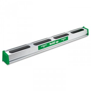 Hold Up Aluminum Tool Rack, 36", Aluminum/Green