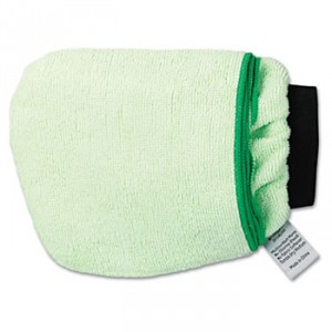 C-Micro Fiber Grip N Fli Cleaning Mitt Green