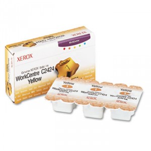 108R00662 Solid Ink Stick, 3400 Page-Yield, 3/Box, Yellow