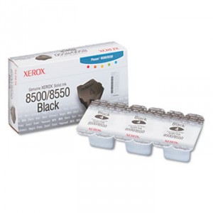 108R00668 Solid Ink Stick, 1000 Page-Yield, 3/Box, Black
