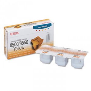 108R00671 Solid Ink Stick, 1033 Page-Yield, 3/Box, Yellow