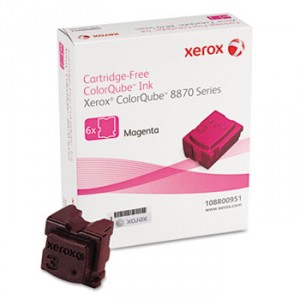 108R00951 Solid Ink Stick, 17,300 Page-Yield, Magenta, 6/Box