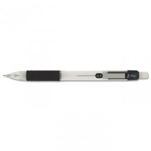 Z-Grip Mechanical Pencil, HB, .7mm, Clear, Dozen